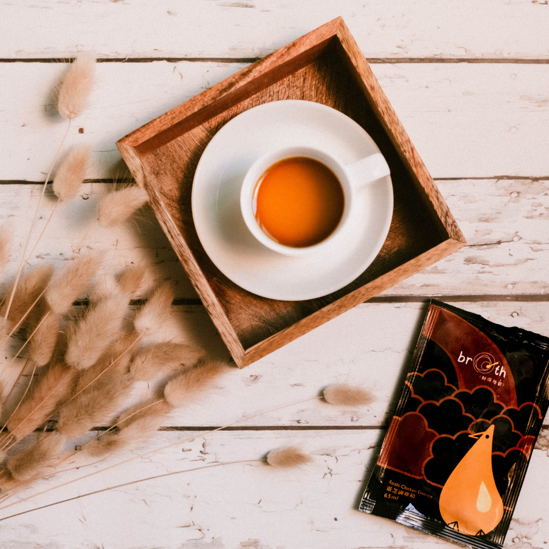 Reishi Organic Chicken Essence 靈芝有機滴雞精 - Optimizes blood circulation, supports cardiovascular well-being, and enhances the body's natural defense system.