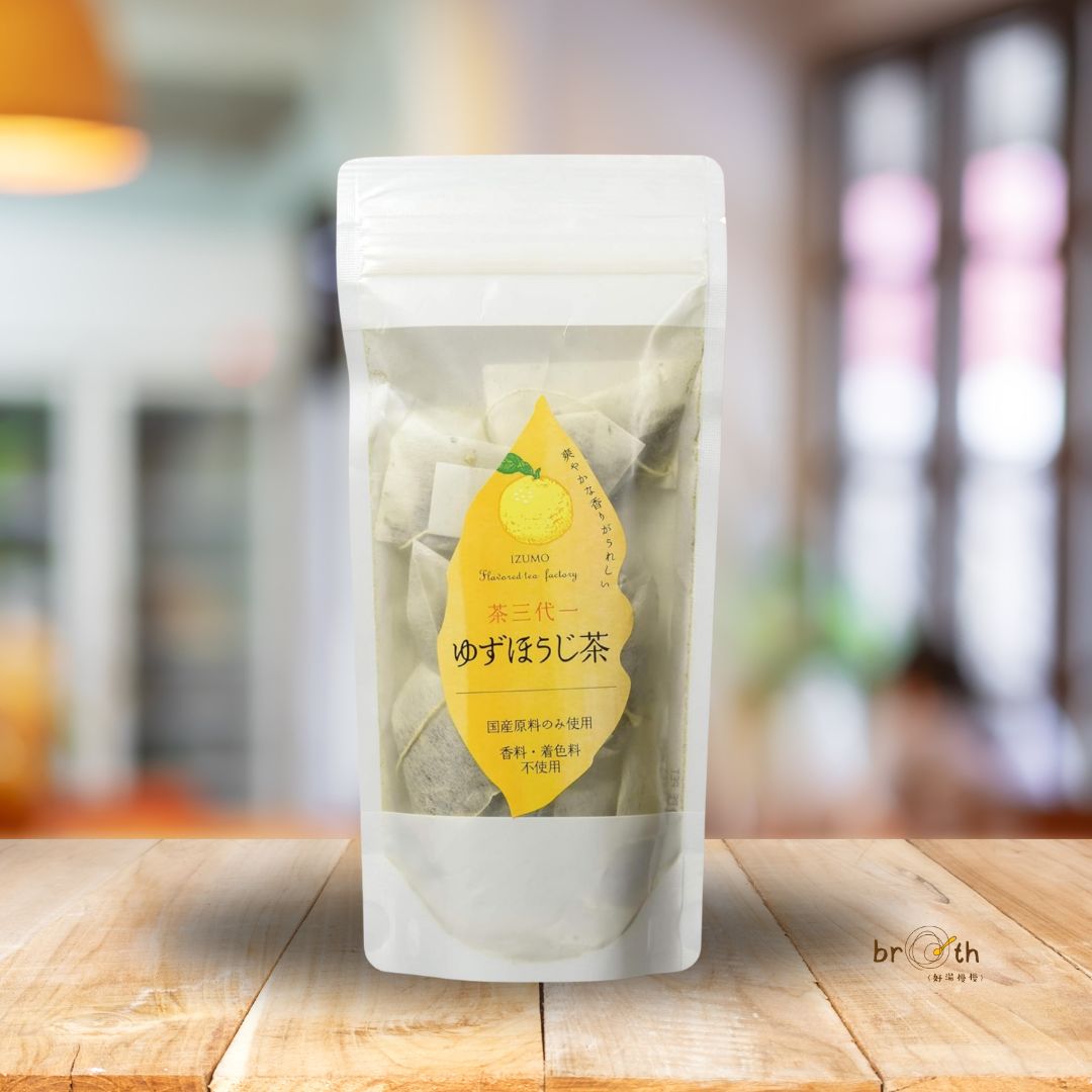 IZUMO Roasted Tea With Yuzu – Japanese Citrus Hojicha for Everyday