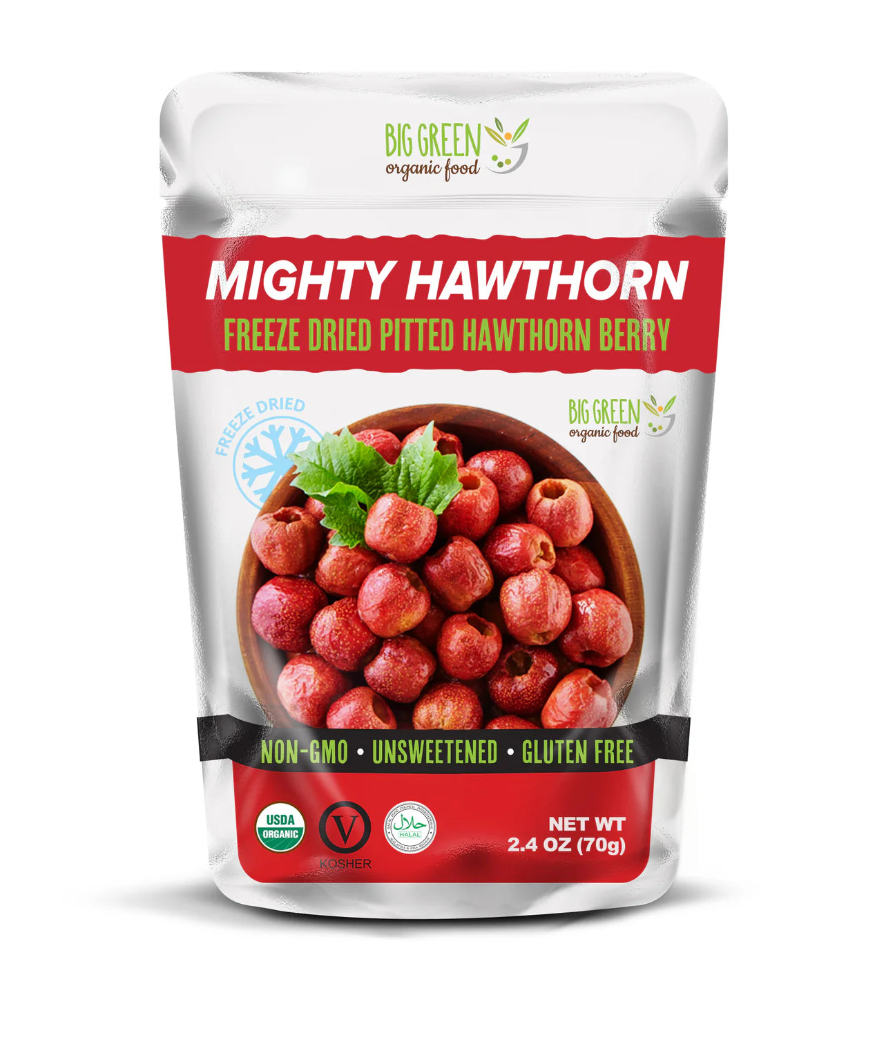 【Bgreen Food】Freeze-Dried Fruit Slices - Hawthorn Berry