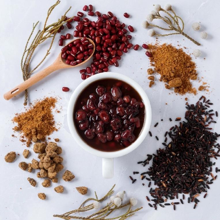紫相思(紫米紅豆) Zi-Xiang-Si(Purple Rice and Red Beans Drinks)