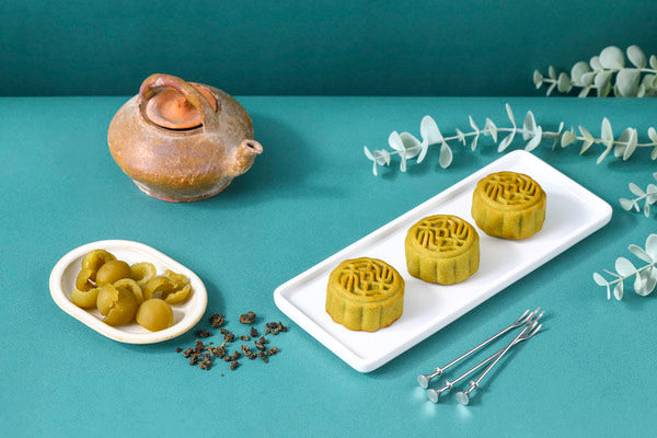 【Ｗholesome】Double Tea Taoshan Mooncake Gift Set - Broth Inc