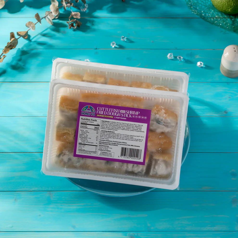 
                  
                    【Hong Yu】Cuttlefish with Shrimp Fried Dough Stick packaging
                  
                