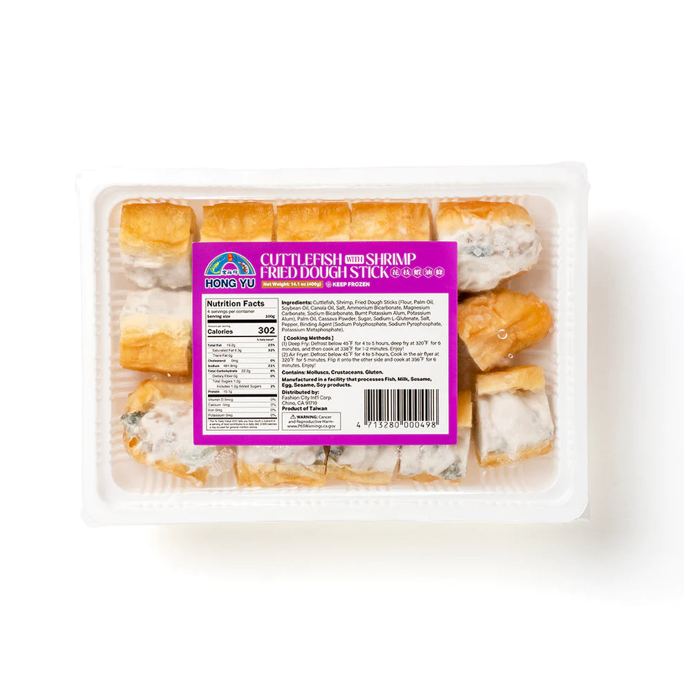 
                  
                    【Hong Yu】Cuttlefish with Shrimp Fried Dough Stick packaging
                  
                