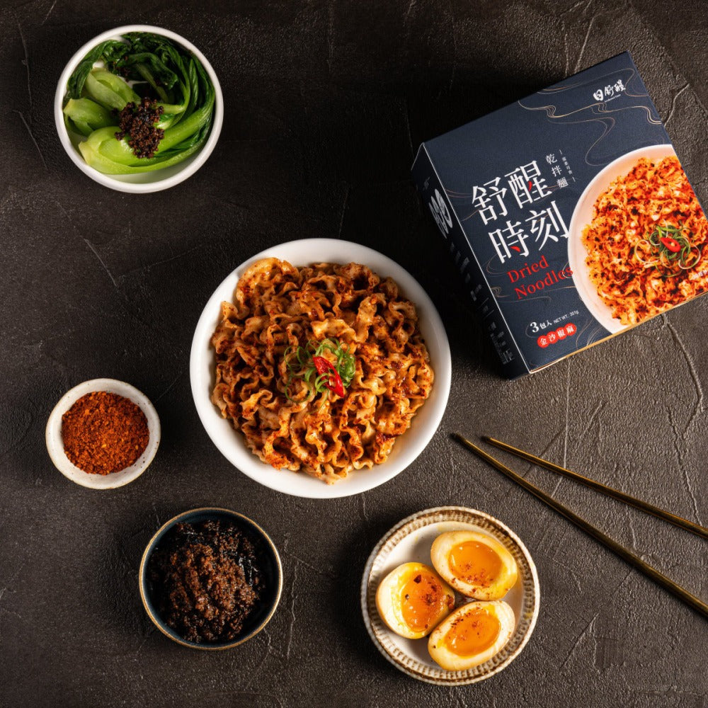 【Awakened Taste】Dried Noodle(Egg & Peppercorns Flavor)