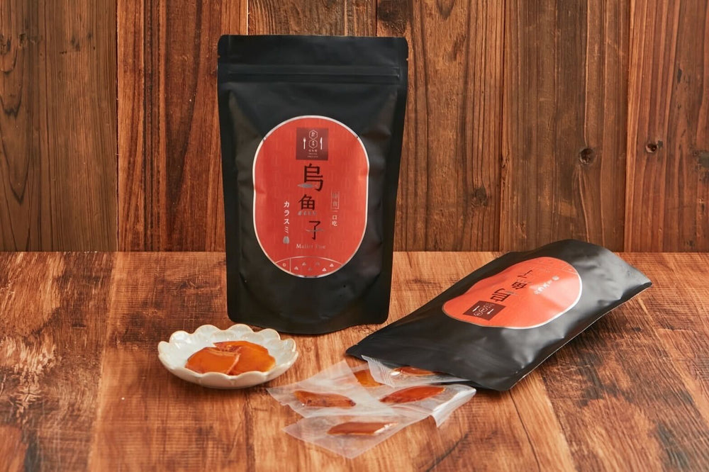 Wild Mullet Roe Bites; 烏魚子一口吃