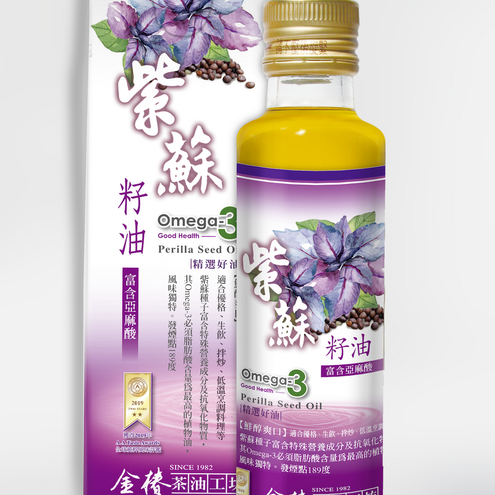 
                  
                    【金椿茶油工坊】紫蘇籽油
                  
                