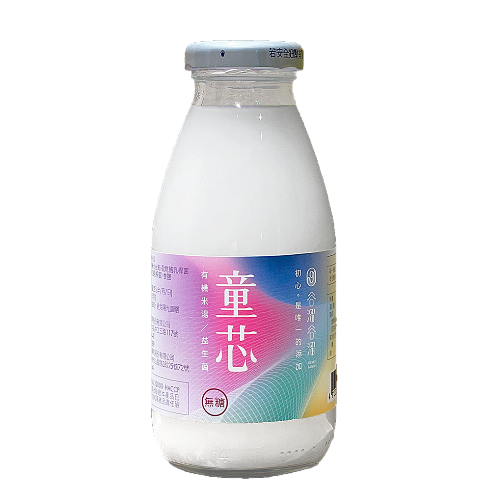 童芯(益生菌有機米湯)Tong-Xin(Probiotic Organic Rice Soup)